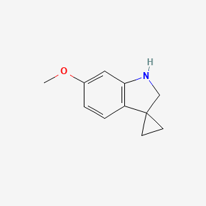 6'-Methoxyspiro[cyclopropane-1,3'-indoline]