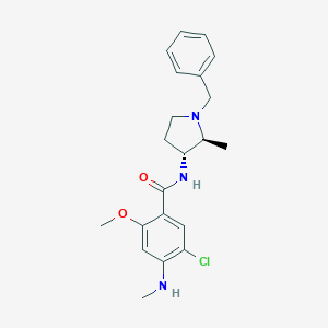 molecular formula C21H26ClN3O2 B023771 trans Nemonapride CAS No. 752154-64-6