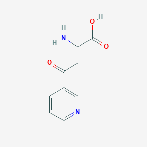 alpha-Amino-gamma-oxo-3-pyridinebutanoic acid
