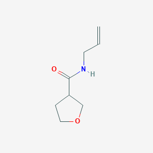 N-(prop-2-en-1-yl)oxolane-3-carboxamide