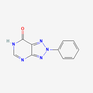 2-phenyl-2,6-dihydro-7H-[1,2,3]triazolo[4,5-d]pyrimidin-7-one