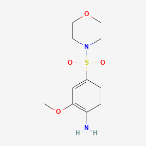 2-Methoxy-4-(morpholine-4-sulfonyl)-phenylamine