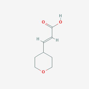 3-(Oxan-4-yl)prop-2-enoic acid