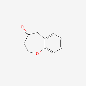 molecular formula C10H10O2 B2377312 2,3,4,5-Tetrahydro-1-benzoxepin-4-one CAS No. 21503-01-5