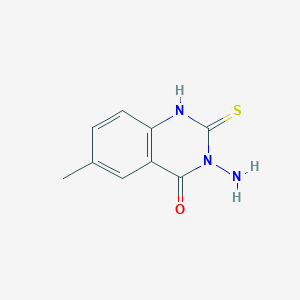 3-amino-6-methyl-2-thioxo-2,3-dihydroquinazolin-4(1H)-one
