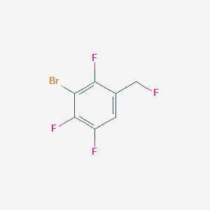 molecular formula C7H3BrF4 B2377367 3-Bromo-2,4,5-trifluorobenzyl fluoride CAS No. 2244088-42-2