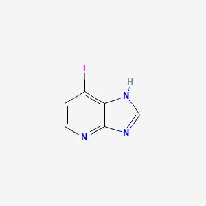 molecular formula C6H4IN3 B2377410 7-Iodo-3H-imidazo[4,5-b]pyridine CAS No. 1100318-98-6