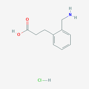 3-(2-(Aminomethyl)phenyl)propanoic acid hydrochloride