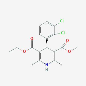 molecular formula C18H19Cl2NO4 B023777 (S)-(-)-Felodipine CAS No. 119945-59-4