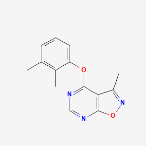 4-(2,3-Dimethylphenoxy)-3-methylisoxazolo[5,4-d]pyrimidine