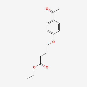 4-(4-Acetyl-phenoxy)-butyric acid ethyl ester