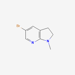 5-Bromo-1-methyl-2,3-dihydro-1H-pyrrolo[2,3-b]pyridine
