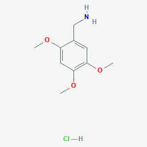 (2,4,5-Trimethoxyphenyl)methanamine hydrochloride