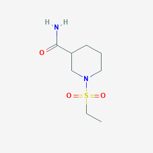 1-(Ethylsulfonyl)piperidine-3-carboxamide