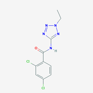 2,4-dichloro-N-(2-ethyl-2H-tetrazol-5-yl)benzamide