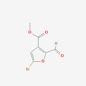 B2377940 Methyl 5-bromo-2-formylfuran-3-carboxylate CAS No. 1006598-64-6