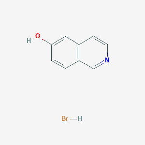 molecular formula C9H8BrNO B2377953 Isoquinolin-6-ol hydrobromide CAS No. 2094652-02-3