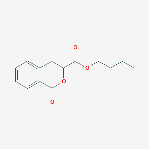 molecular formula C14H16O4 B2378025 Butyl 1-oxoisochroman-3-carboxylate CAS No. 499209-44-8