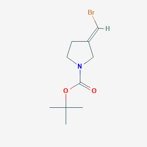 Tert-butyl (3E)-3-(bromomethylidene)pyrrolidine-1-carboxylate
