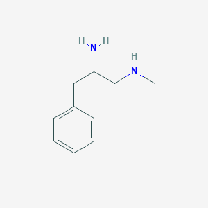 molecular formula C10H16N2 B2378139 (2-Amino-3-phenylpropyl)(methyl)amine CAS No. 128899-92-3