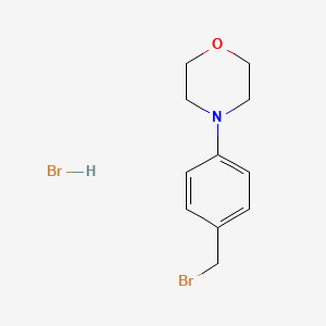 4-(4-(Bromomethyl)phenyl)morpholine hydrobromide