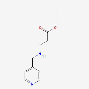 tert-Butyl 3-[(pyridin-4-ylmethyl)amino]propanoate