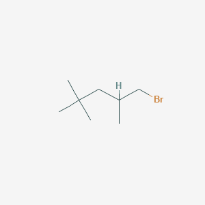 molecular formula C8H17Br B2378318 1-bromo-2,4,4-trimethylpentane CAS No. 30295-24-0