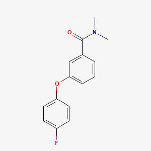 B2378527 3-(4-Fluorophenoxy)-N,N-dimethylbenzamide CAS No. 2329360-68-9