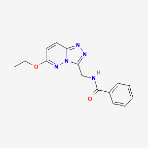 N-((6-ethoxy-[1,2,4]triazolo[4,3-b]pyridazin-3-yl)methyl)benzamide