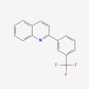 2-[3-(Trifluoromethyl)phenyl]quinoline