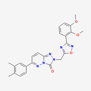 N-(1,3-benzodioxol-5-ylmethyl)-3-[(2-methyl-4-oxo-2,3,4,5-tetrahydro-1,5-benzothiazepin-7-yl)sulfonyl]propanamide