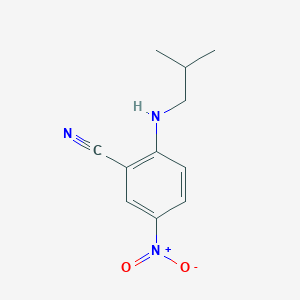 2-(Isobutylamino)-5-nitrobenzonitrile