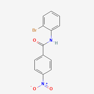 molecular formula C13H9BrN2O3 B2378743 N-(2-bromophenyl)-4-nitrobenzamide CAS No. 99514-85-9