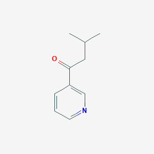molecular formula C10H13NO B2378758 3-Methyl-1-(3-pyridyl)-1-butanone CAS No. 82465-52-9