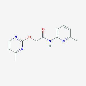 N-(6-methylpyridin-2-yl)-2-((4-methylpyrimidin-2-yl)oxy)acetamide