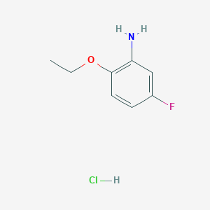 B2379074 2-Ethoxy-5-fluoroaniline hydrochloride CAS No. 1431966-01-6