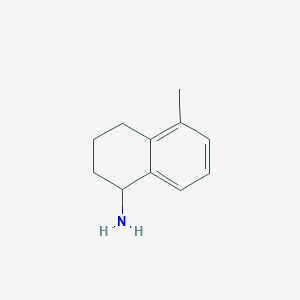 molecular formula C11H15N B2379294 5-Methyl-1,2,3,4-tetrahydronaphthalen-1-amine CAS No. 907973-40-4