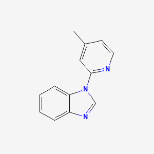 1-(4-methylpyridin-2-yl)-1H-benzimidazole