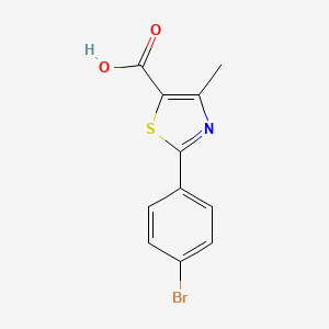 2-(4-Bromophenyl)-4-methylthiazole-5-carboxylic acid