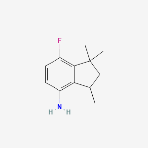 7-Fluoro-1,1,3-trimethyl-4-aminoindane