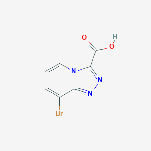 8-Bromo-[1,2,4]triazolo[4,3-a]pyridine-3-carboxylic acid