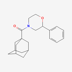 (3r,5r,7r)-Adamantan-1-yl(2-phenylmorpholino)methanone