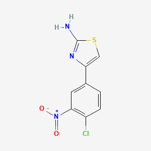 4-(4-Chloro-3-nitrophenyl)-1,3-thiazol-2-amine