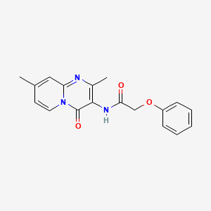 N-(2,8-dimethyl-4-oxo-4H-pyrido[1,2-a]pyrimidin-3-yl)-2-phenoxyacetamide