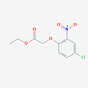 molecular formula C10H10ClNO5 B2379853 Ethyl (4-chloro-2-nitrophenoxy)acetate CAS No. 344443-67-0