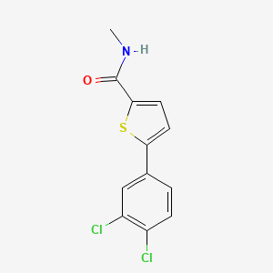 5-(3,4-dichlorophenyl)-N-methyl-2-thiophenecarboxamide