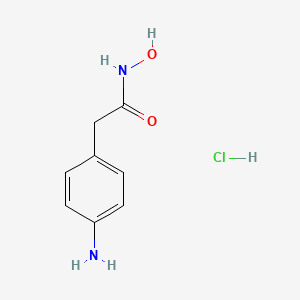 2-(4-Aminophenyl)-N-hydroxyacetamide;hydrochloride