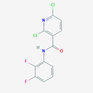 2,6-dichloro-N-(2,3-difluorophenyl)pyridine-3-carboxamide