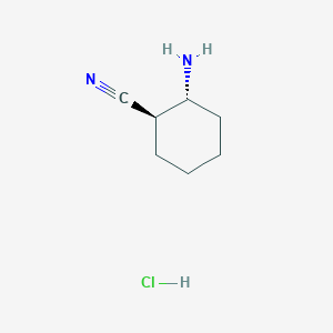 trans-2-Aminocyclohexanecarbonitrile hydrochloride salt
