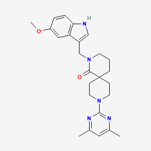 molecular formula C25H31N5O2 B2380042 Orexin receptor antagonist 2 